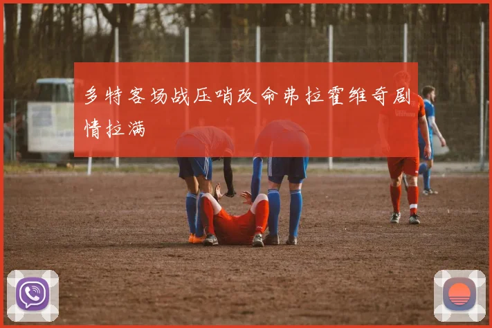 多特客场战压哨改命弗拉霍维奇剧情拉满